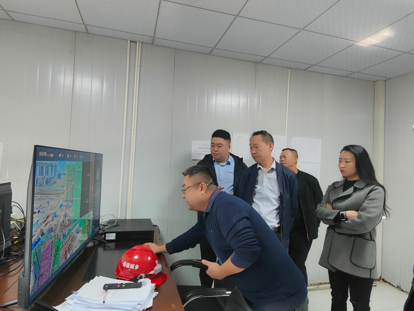 蔡兴赴西昌“星月湖畔”项目调研督导工作