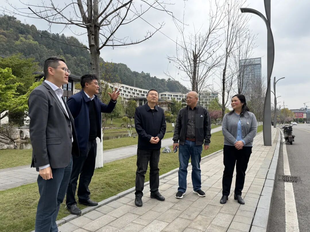 蜀道城乡集团党委委员、纪委书记雒建涛赴川南分公司调研